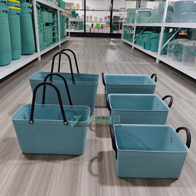 注塑软手篮模具